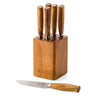BK Steakmessen met Messenblok Peter Goossens Maestro - 6 stuks