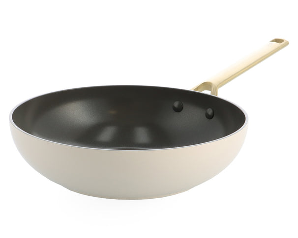 BK Wok Sublime Cream White ø 28 cm - revestimiento antiadherente cerámico