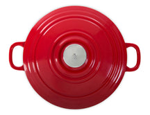 BK Casserole Bourgogne Chili Red Ø 28 cm / 6.7 liter - Enamelled Non-Stick Coating