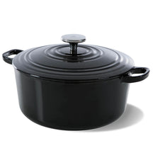 BK Casserole Bourgogne Jet Black Cast Iron ø 24 cm / 4.2 liter - Enamelled Non-Stick Coating
