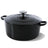 BK Casserole Bourgogne Jet Black Cast Iron ø 24 cm / 4.2 liter - Enamelled Non-Stick Coating