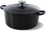 BK Casserole Bourgogne Jet Black Cast Iron ø 28 cm / 6.7 liter - Enamelled Non-Stick Coating