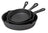 Blackwell Cast Iron Frying Pan Set / Skillets ø 16, 20 & 25 cm - without non-stick coating
