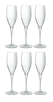 Copas de champán Bormioli Rocco - Flutes - Premium - 260 ml - 6 piezas