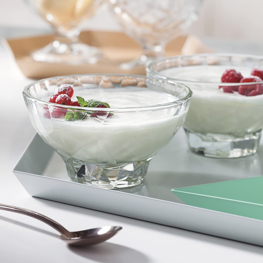 Bormioli Rocco Ice Cream Cups - Sorbet Glasses - Diamond - 225 ml - 12 pieces
