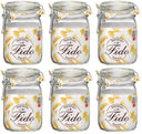 Bormioli Rocco Weck jars Fido 11 x 11 cm / 1 liter - 4 pieces
