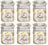 Bormioli Rocco Weck jars Fido 11 x 11 cm / 1 liter - 4 pieces