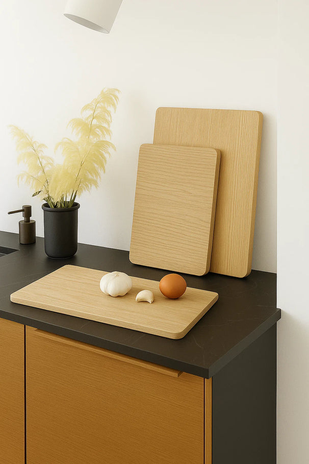 Set de tablas de cortar Cookinglife Bambú 3 piezas
