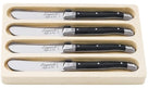 Laguiole Style de Vie Butter Knives Black - 4 pieces