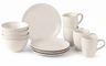 Broste Copenhagen Breakfast Set Nordic Vanilla 12-piece / 4 persons - 4 breakfast plates, 4 bowls and 4 cups