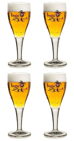 Vasos de cerveza Brugse Zot 330 ml - 4 piezas