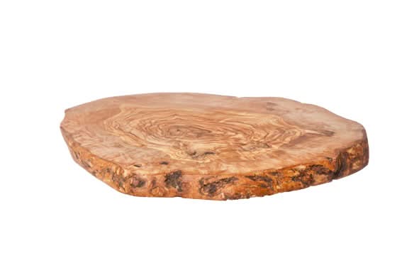 Tabla para servir Cosy & Trendy - Madera de olivo - ø 22 cm
