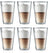 Bodum vasos de latte macchiato de doble pared Canteen - válvula patentada - 400 ml - 6 piezas