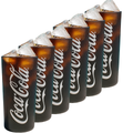 Coca Cola Glasses - Long drink glasses - Soft drink glasses - Black 270 ml - 6 pieces
