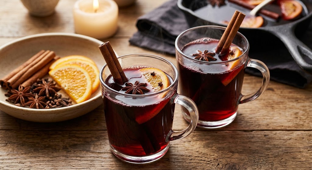 Warm, spiced and exactly what you need on a cold evening.