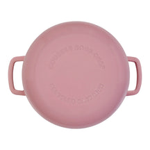 Combekk Braadpan met deksel Gietijzer Pink ø 24 cm / 3.8 Liter - onderaanzicht