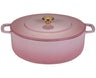 Combekk Braadpan met deksel Gietijzer Pink ø 28 cm / 5.3 Liter