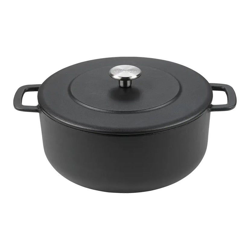 Combekk Braadpan met deksel Gietijzer Zwart ø 24 cm / 3.8 Liter