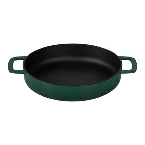 Combekk Koekenpan Skillet met 2 grepen Gietijzer Holly Green ø 24 cm