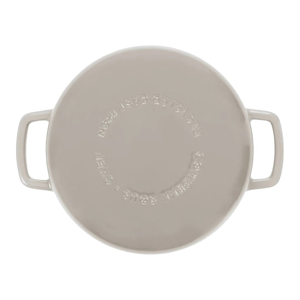 Combekk Koekenpan Skillet met 2 grepen Gietijzer Sand ø 24 cm - onderaanzicht