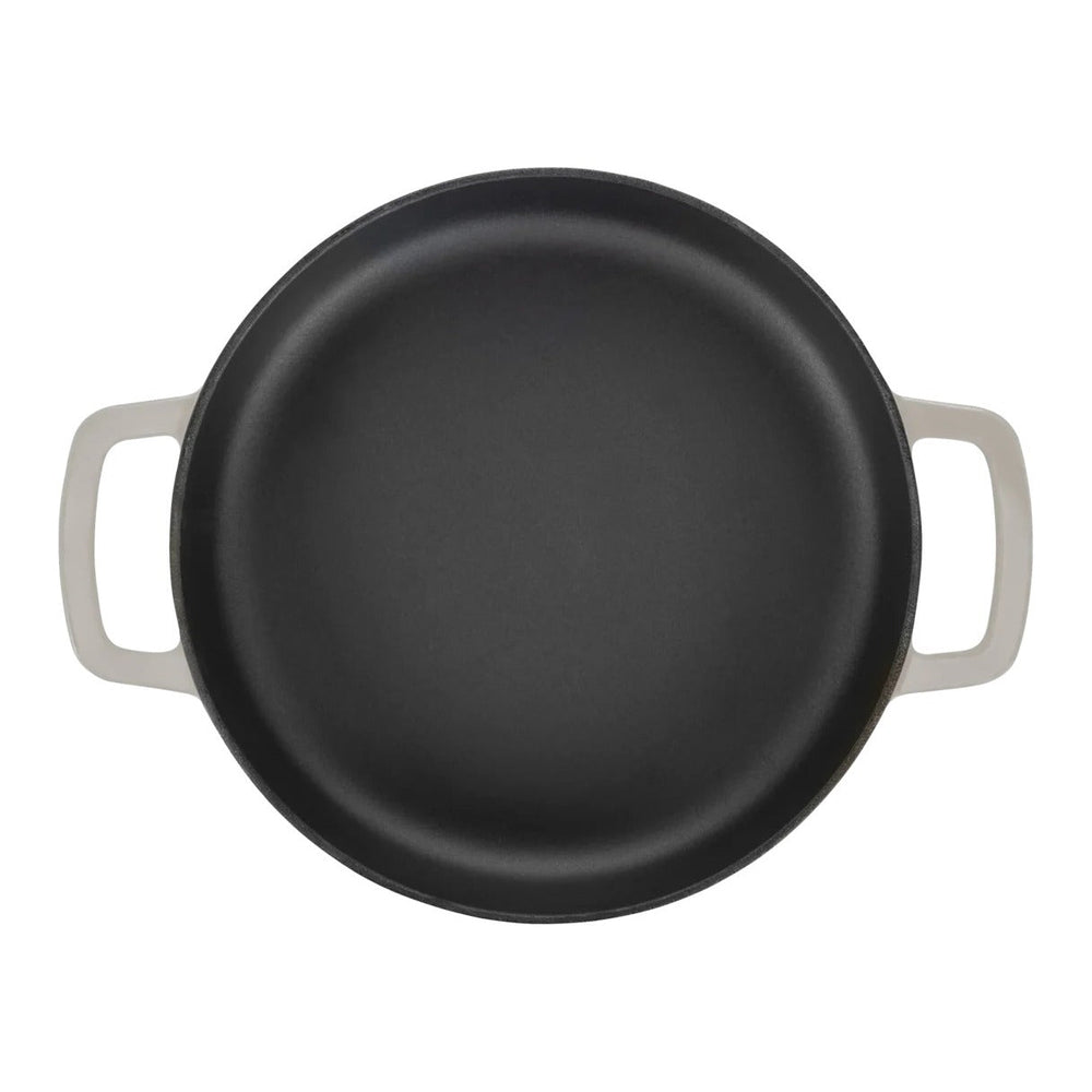 Combekk Koekenpan Skillet met 2 grepen Gietijzer Sand ø 28 cm - binnenkant