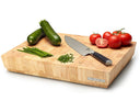 Continenta Wooden Chopping Block - End Grain - 40 x 30 x 7.5 cm