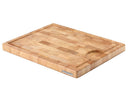 Continenta Wooden Cutting Board with Juice Groove - End Grain - 37 x 29 cm