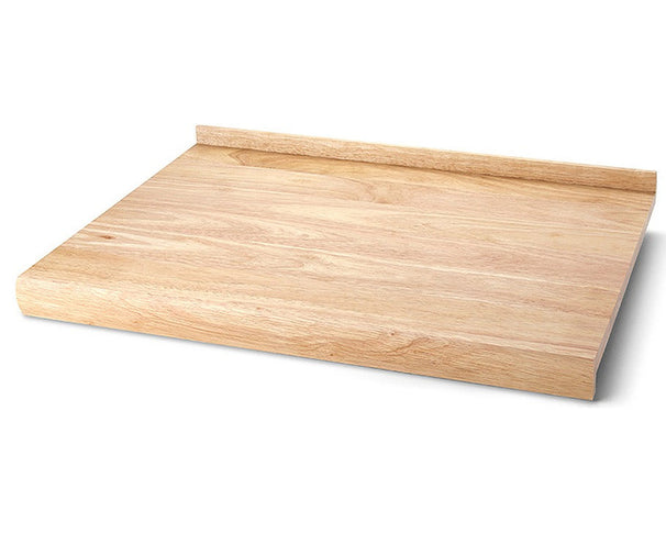 Continenta Tabla de Cortar de Madera con Canal de Jugo - Madera de Caucho - 62 x 46.5 cm