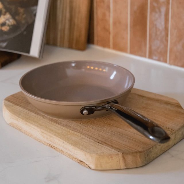 First use: give it a quick rinse and season it