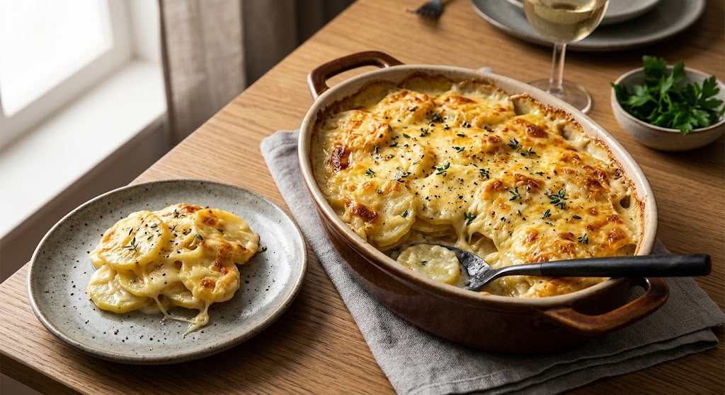 Creamy, golden-brown and perfect to bring to the table