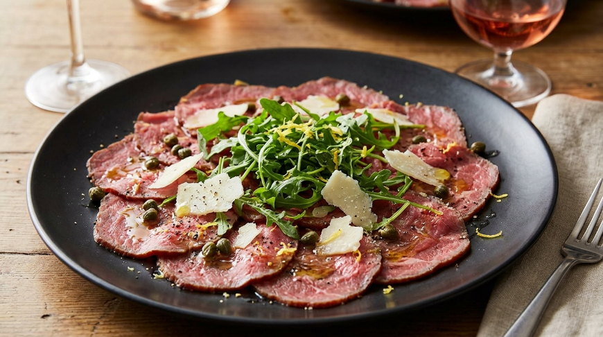 Thinly sliced, full of flavor and surprisingly simple to serve