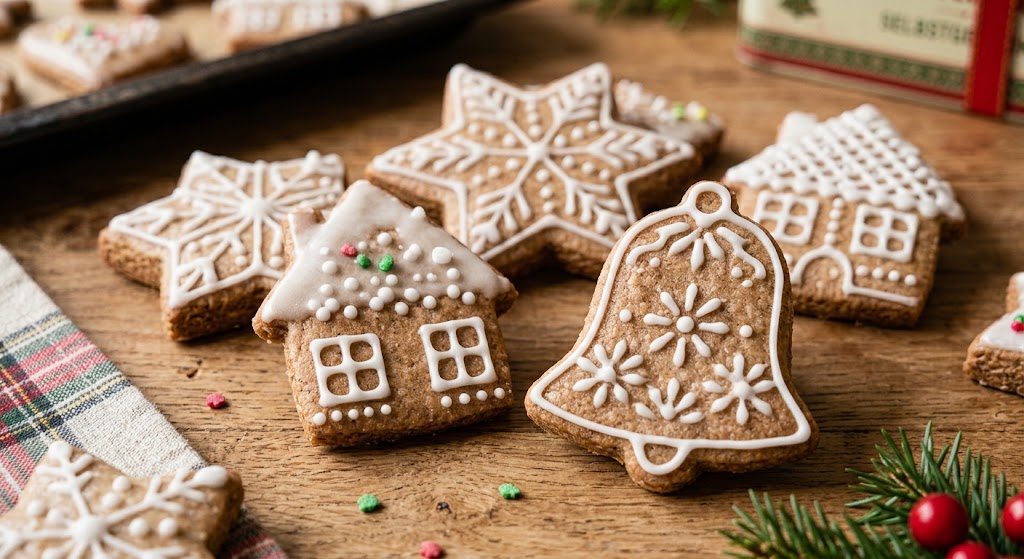 Crispy speculaas-style cookies with a real German touch