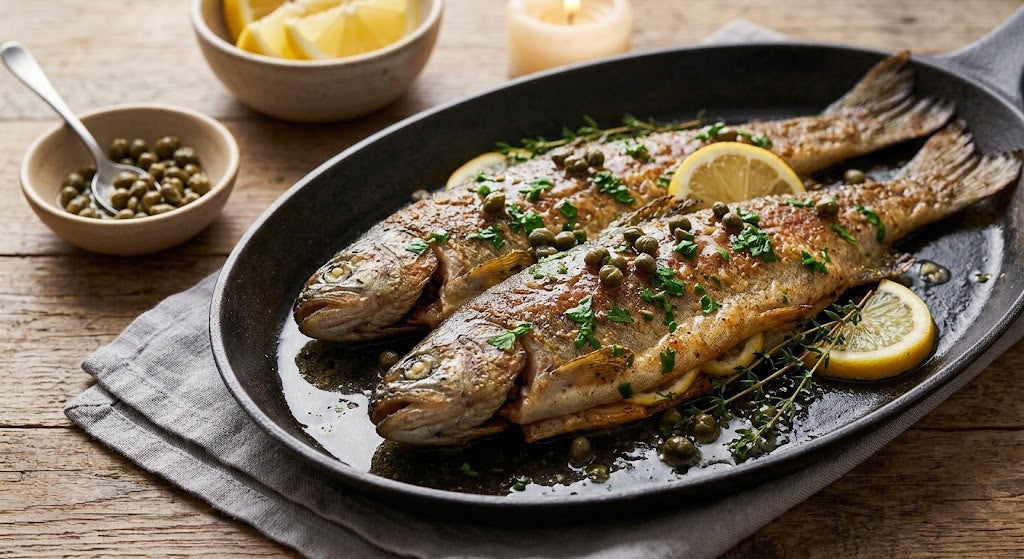 Crispy on the outside, tender inside, ready in a quarter of an hour.