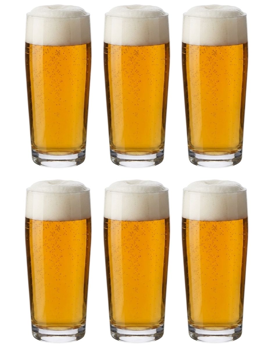Cookinglife Beer Glasses 'Fluitje' 190 ml - 6 pieces