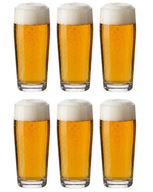 Cookinglife Beer Glasses 'Fluitje' 190 ml - 6 pieces