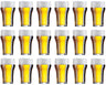 Cookinglife Beer Glasses Nonic 340 ml - 18 pieces