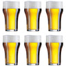 Cookinglife Beer Glasses Nonic 340 ml - 6 pieces