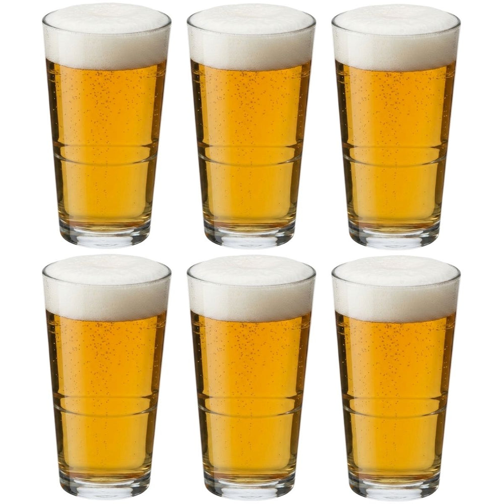 Cookinglife Beer Glasses 'Vaasje' 340 ml - 6 pieces