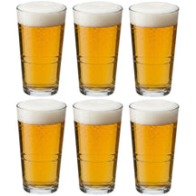 Cookinglife Beer Glasses 'Vaasje' 340 ml - 6 pieces
