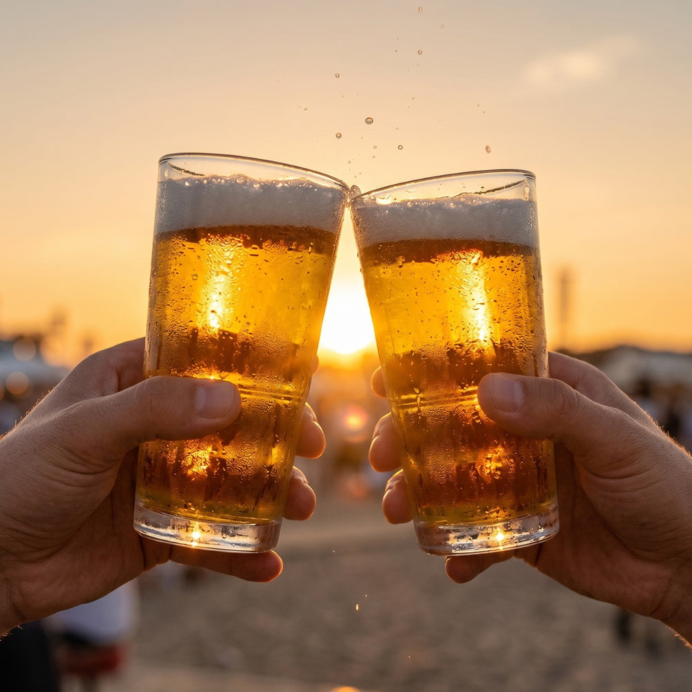 Cookinglife Beer Glasses 'Vaasje' 340 ml - 6 pieces