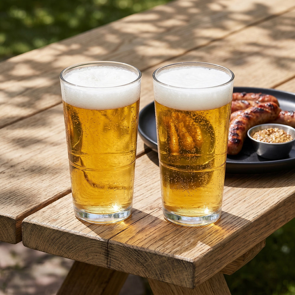 Cookinglife Beer Glasses 'Vaasje' 340 ml - 6 pieces
