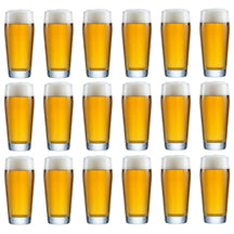 Cookinglife Beer Glasses Willybecher 330 ml - 18 pieces