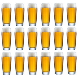 Cookinglife vasos de cerveza alemanes Willybecher 330 ml - 18 piezas