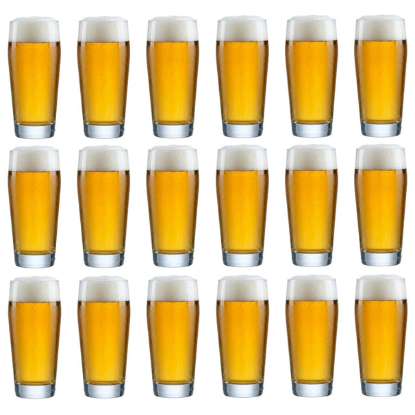 Cookinglife vasos de cerveza alemanes Willybecher 330 ml - 18 piezas