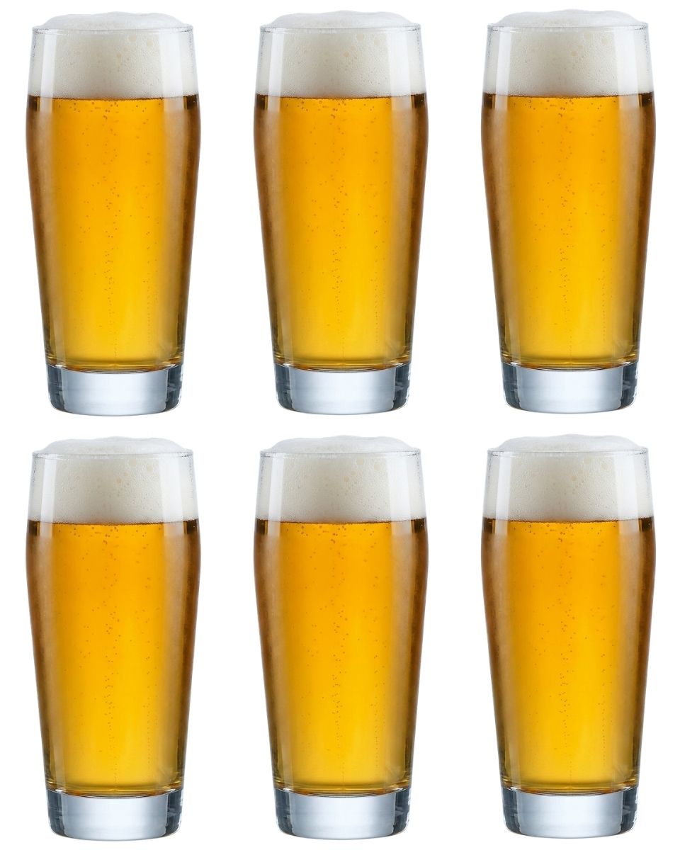 Cookinglife Beer Glasses Willybecher 330 ml - 6 pieces