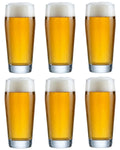 Cookinglife Beer Glasses Willybecher 330 ml - 6 pieces