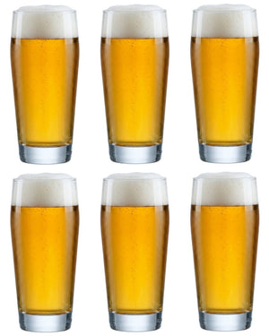 Cookinglife vaso de cerveza alemán Willybecher 330 ml - 6 piezas