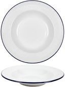 Cookinglife Deep Plates / Pasta Plates Whitmore ø 22 cm - 6 pieces