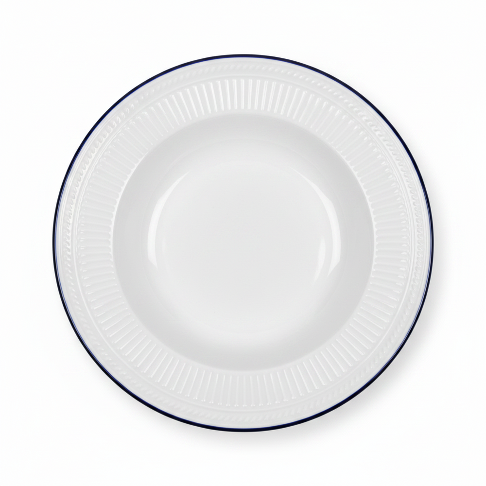 Cookinglife Deep Plates / Pasta Plates Whitmore ø 22 cm - 6 pieces