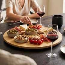 Cookinglife Lazy Susan / Rotating Tray - Bamboo - ø 50 cm